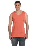 C9360 Comfort Colors Ringspun Garment-Dyed Tank in Bright salmon