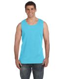 C9360 Comfort Colors Ringspun Garment-Dyed Tank in Lagoon