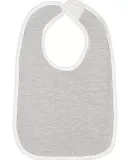 RS1004 Rabbit Skins Infant Jersey Contrast Trim Ve Heather/ White