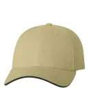 2150 Sportsman  - Heavy Brushed Twill Sandwich Cap Khaki/ Forest
