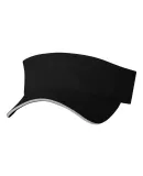 2190 Sportsman  - Sandwich Visor -  Black/ White