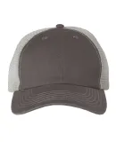 3100 Sportsman  - Contrast Stitch Mesh Cap -  Charcoal/ Stone