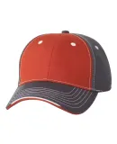 9500 Sportsman  - Tri-Color Cap -  Orange/ Charcoal