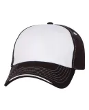 9500 Sportsman  - Tri-Color Cap -  White/ Black