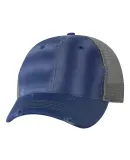 3150 Sportsman  - Bounty Dirty-Washed Mesh Cap -  Ocean/ Sage