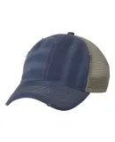 3150 Sportsman  - Bounty Dirty-Washed Mesh Cap -  Navy/ Khaki