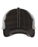 3150 Sportsman  - Bounty Dirty-Washed Mesh Cap -  in Black/ silver