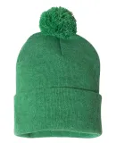 SP15 Sportsman  - Pom Pom Knit Cap -  Heather Kelly