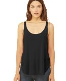 8802 Bella + Canvas - Women's Flowy Tank with Side in Black