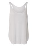 8802 Bella + Canvas - Women's Flowy Tank with Side in White