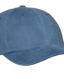 PWU  Port Authority Garment Washed Cap in Steel blue