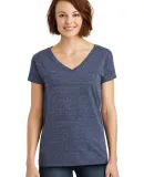 DM465 - District Made Ladies Cosmic Relaxed V-Neck Navy/Royal Cos