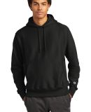 Champion S1051 Reverse Weave Hoodie in Black