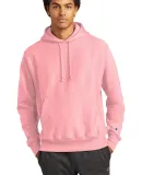 Champion S1051 Reverse Weave Hoodie in Candy pink