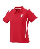 5013 Augusta Ladies' Premier Sport Shirt in Red/ white