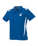 5013 Augusta Ladies' Premier Sport Shirt in Royal/ white