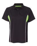 5024 Augusta Ladies Wicking Polyester Mesh Sport P SLATE/ LIME/ WHT