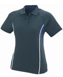 5024 Augusta Ladies Wicking Polyester Mesh Sport P SLATE/ PRPL/ WHT