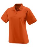 5097 Augusta Ladies' Wicking Mesh Sport Polo in Orange