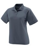 5097 Augusta Ladies' Wicking Mesh Sport Polo in Graphite