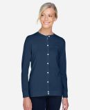 DP181W Devon & Jones Ladies' Perfect Fit™ Ribbon in Navy