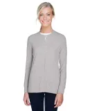 DP181W Devon & Jones Ladies' Perfect Fit™ Ribbon GREY HEATHER