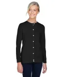 DP181W Devon & Jones Ladies' Perfect Fit™ Ribbon BLACK