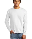 CC8C Champion Logo Long-Sleeve Tagless Tee White