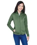 DG796W Devon & Jones Ladies' Newbury Colorblock M? FOREST/ FORST HT