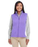 DG797W Devon & Jones Ladies' Newbury Mélange Flee GRAPE HEATHER