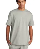 Champion T105 Logo Heritage Jersey T-Shirt Oxford Grey