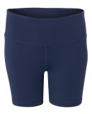 W6507 All Sport Ladies' Fitted Short Sport Dark Navy