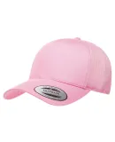 Yupoong 6606 Retro Trucker Hat in Pink