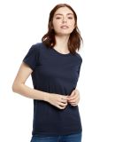 US Blanks US100 Women's Jersey T-Shirt in Navy blue