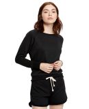 US Blanks US870 Women's Raglan Pullover in Tri charcoal