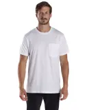 US Blanks US2017 Men's Pocket Tee White