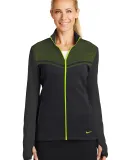 Nike Golf 779804  Ladies Therma-FIT Hypervis Full- Black/Volt