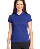 Nike Golf 746100  Ladies Dri-FIT Solid Icon Pique  Deep Royal Blu