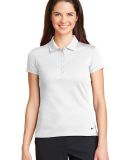 Nike Golf 746100  Ladies Dri-FIT Solid Icon Pique  in White