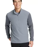 Nike Golf 746102  Dri-FIT Fabric Mix 1/2-Zip Cover Cool Gry/Dk Gy