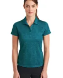 Nike Golf 838961  Ladies Dri-FIT Crosshatch Polo Blustery/Navy