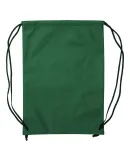 Liberty Bags A136 Non-Woven Drawstring Backpack FOREST GREEN