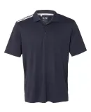 Adidas A233 Climacool 3-Stripes Shoulder Polo Navy/ White/ Mid Grey