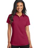 Port Authority L571    Ladies Dimension Polo in Red rush