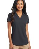 Port Authority L572    Ladies Dry Zone   Grid Polo in Battleship gry