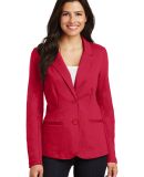 Port Authority LM2000    Ladies Knit Blazer in Rich red