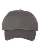 Valucap VC600 Structured Chino Cap in Charcoal