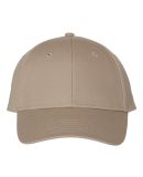 Valucap VC600 Structured Chino Cap in Khaki