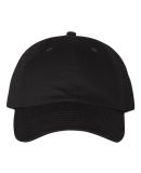 Valucap VC200 Brushed Twill Cap in Black