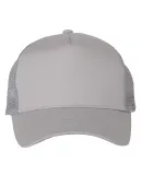 Mega Cap 6886 Five-Panel PET Mesh Back Trucker Grey
